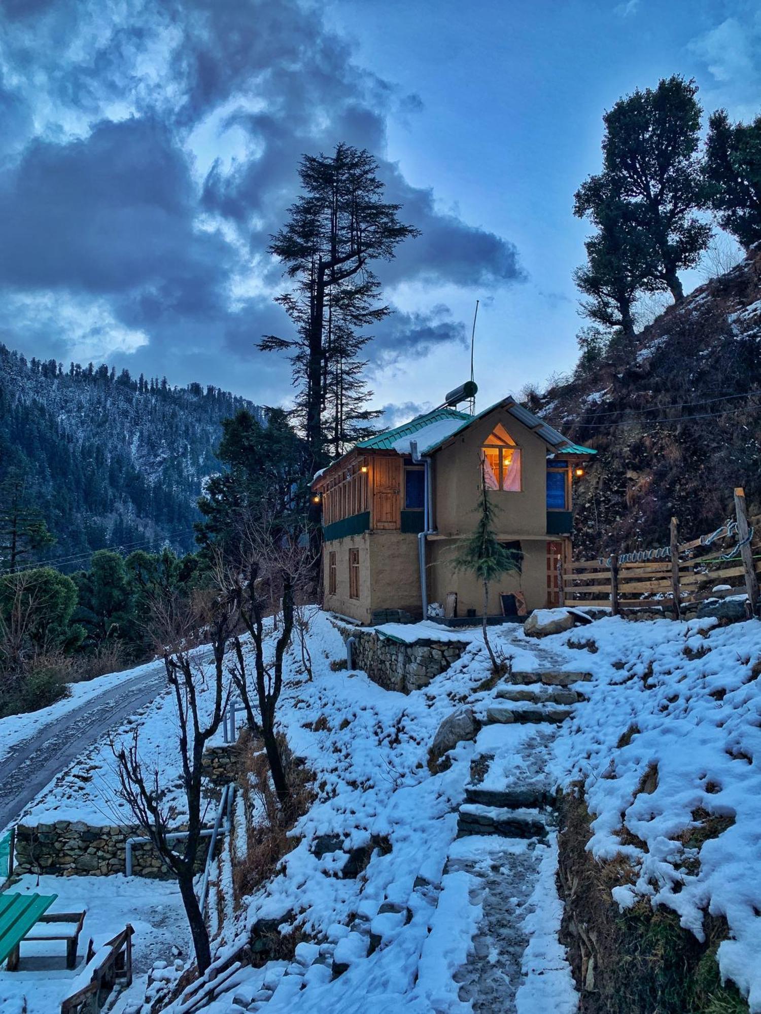 The Misty Wilds Home, Jibhi Exterior foto